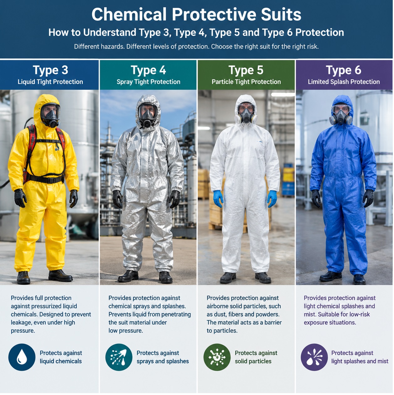 Chemical Protective Coverall 